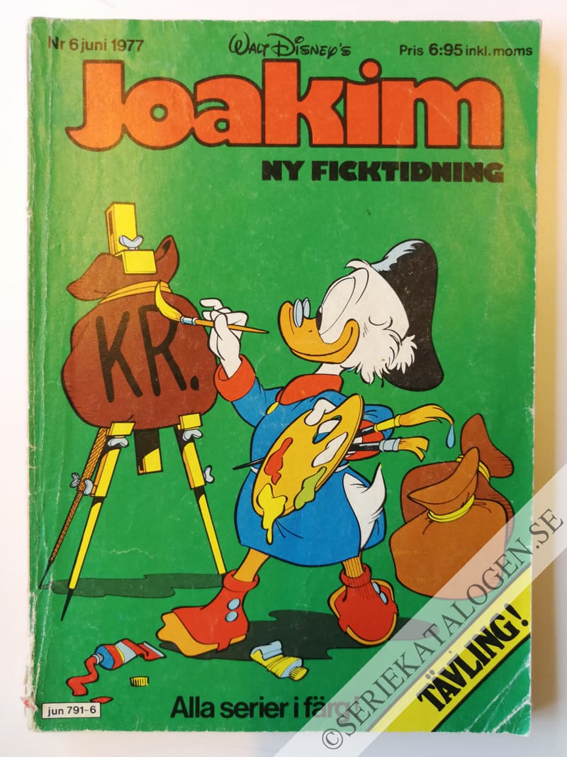 Framsida på Joakim #6 (1977)
