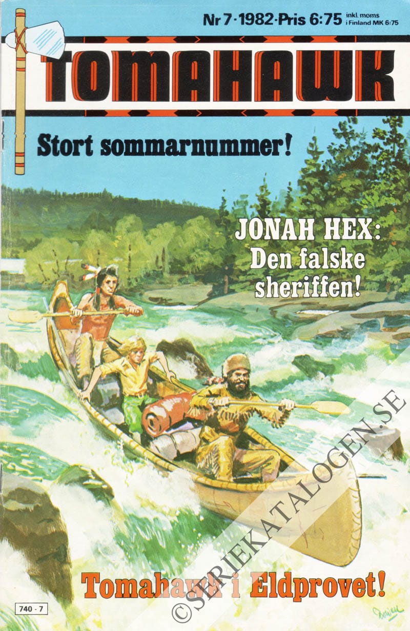 Framsida på Tomahawk #7 (1982)