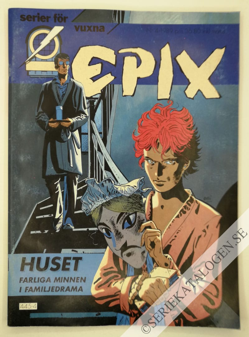 Framsida på Epix #4 (1989)