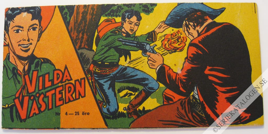 Framsida på Vilda Västern #4 (1955)