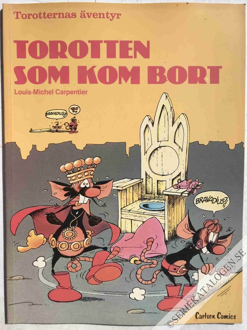 Framsida på Torotternas äventyr Torotten som kom bort (1981)