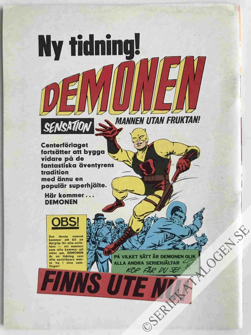 Baksida på Sänk alla fartyg! (1966)