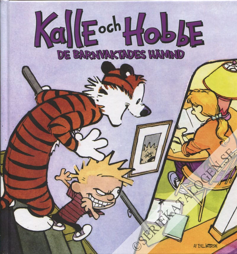 Framsida på Kalle och Hobbe De barnvaktades hämnd (2009)