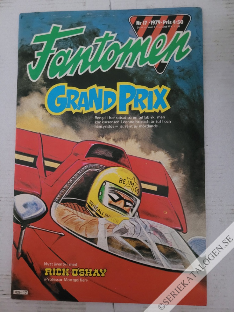 Framsida på Fantomen #17 (1979)