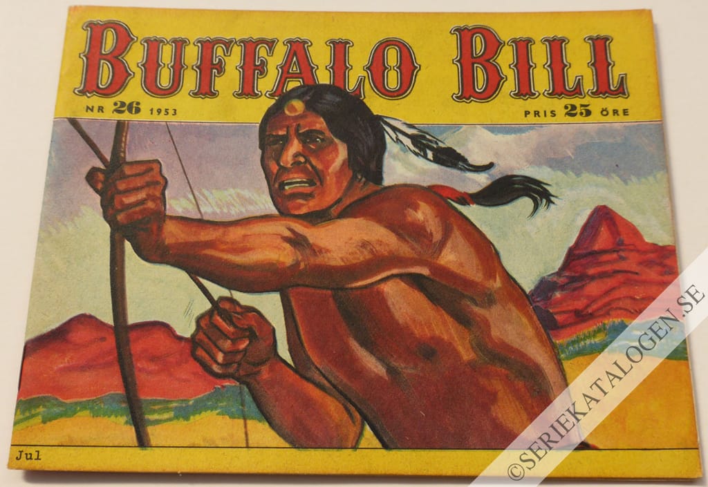 Framsida på Buffalo Bill #26 (1953)