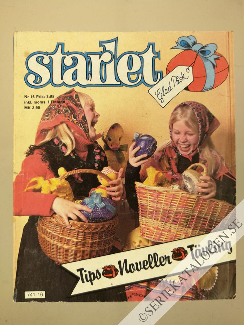 Framsida på Starlet #16 (1981)