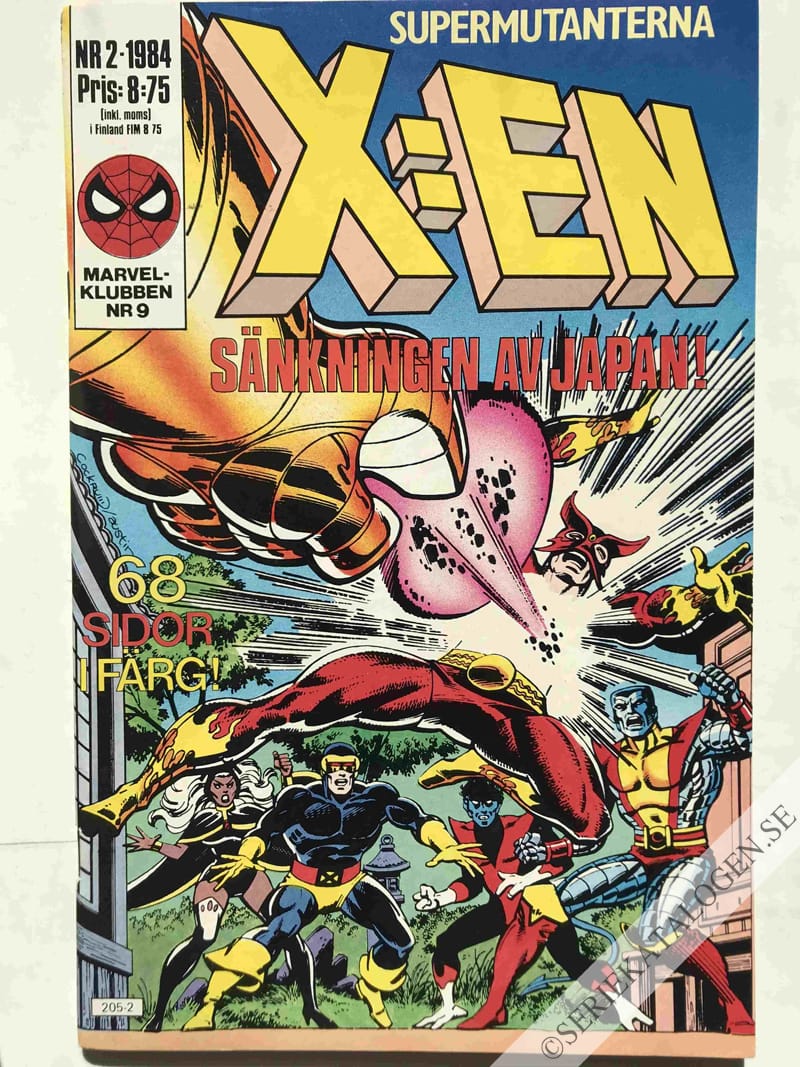 Framsida på X:en #2 (1984)