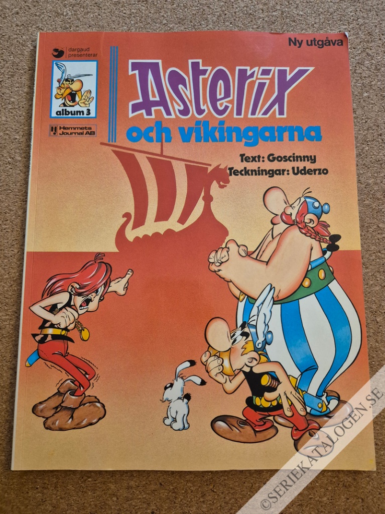 Framsida på Asterix och vikingarna (1980)