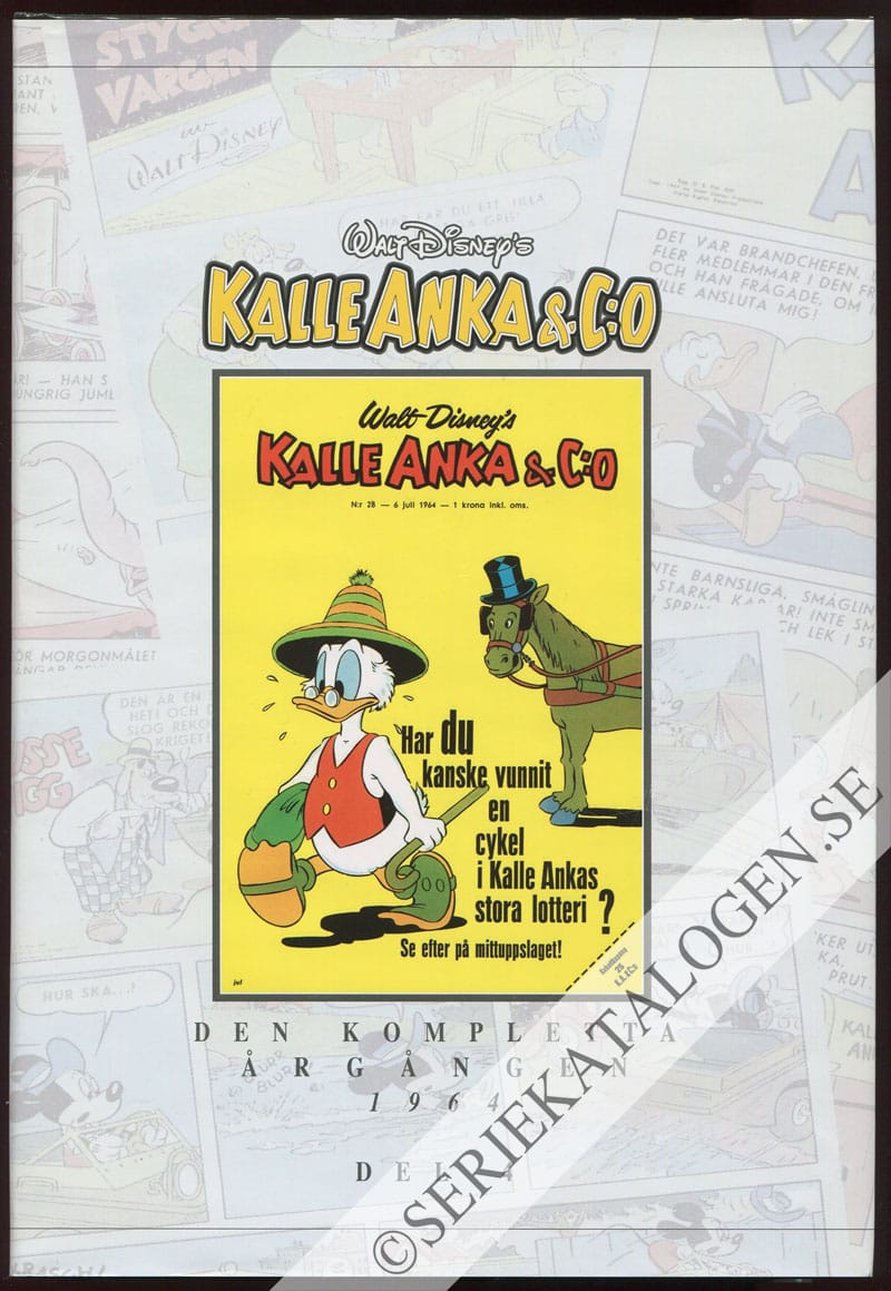 Framsida på Kalle Anka & C:o - den kompletta årgången 1964 del 4 (2009)