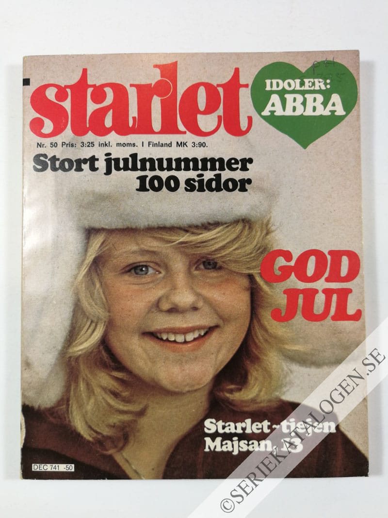 Framsida på Starlet #50 (1975)