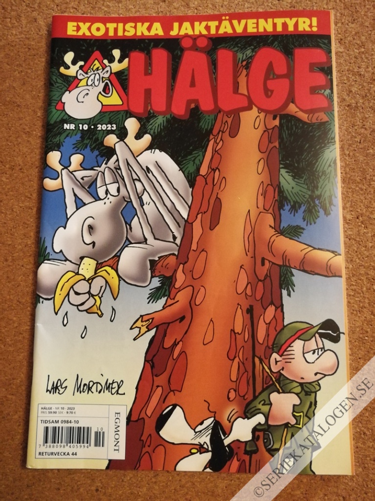 Framsida på Hälge #10 (2023)