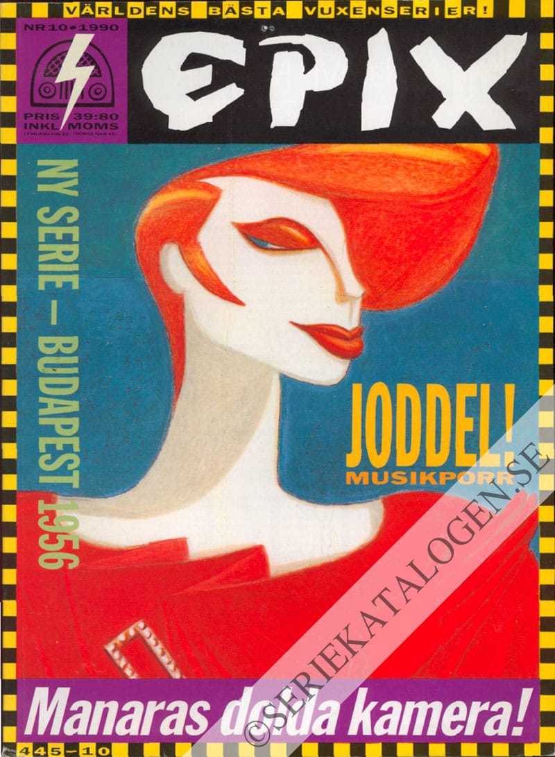 Framsida på Epix #10 (1990)