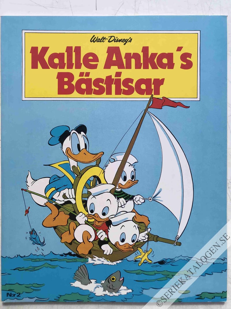 Framsida på Kalle Ankas bästisar #2 (1975)