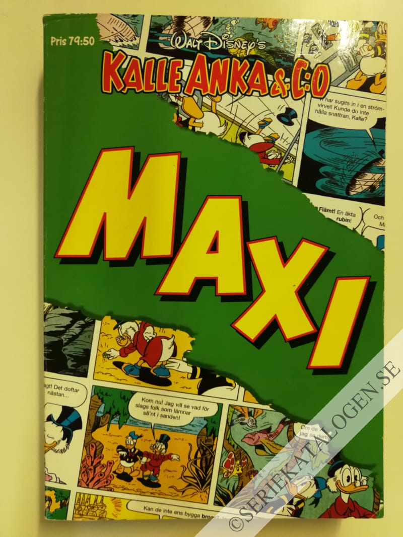 Framsida på Kalle Anka & C:o maxi # (2000)