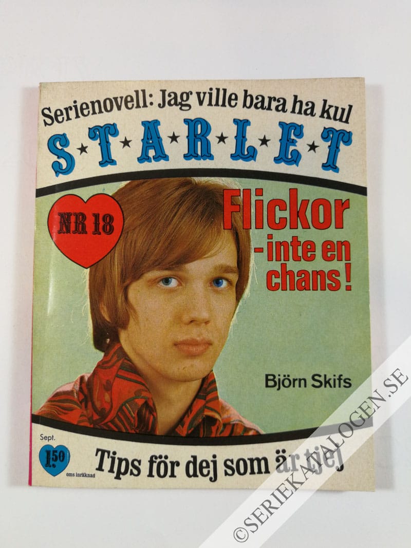 Framsida på Starlet #18 (1968)