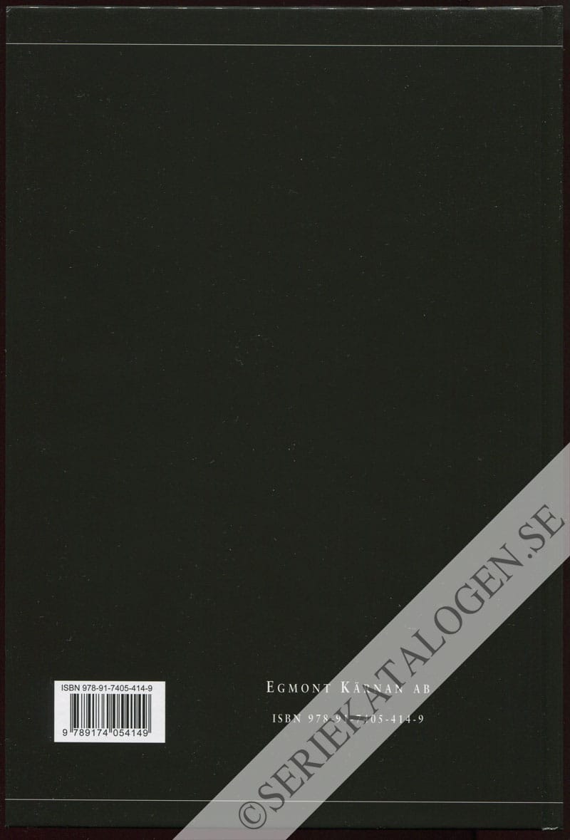 Baksida utan skyddsomslag (2010)