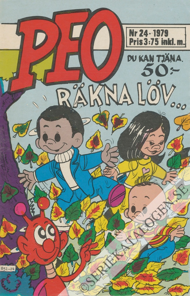 Framsida på Peo #24 (1979)