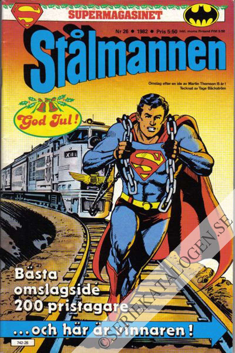 Framsida på Supermagasinet #26 (1982)