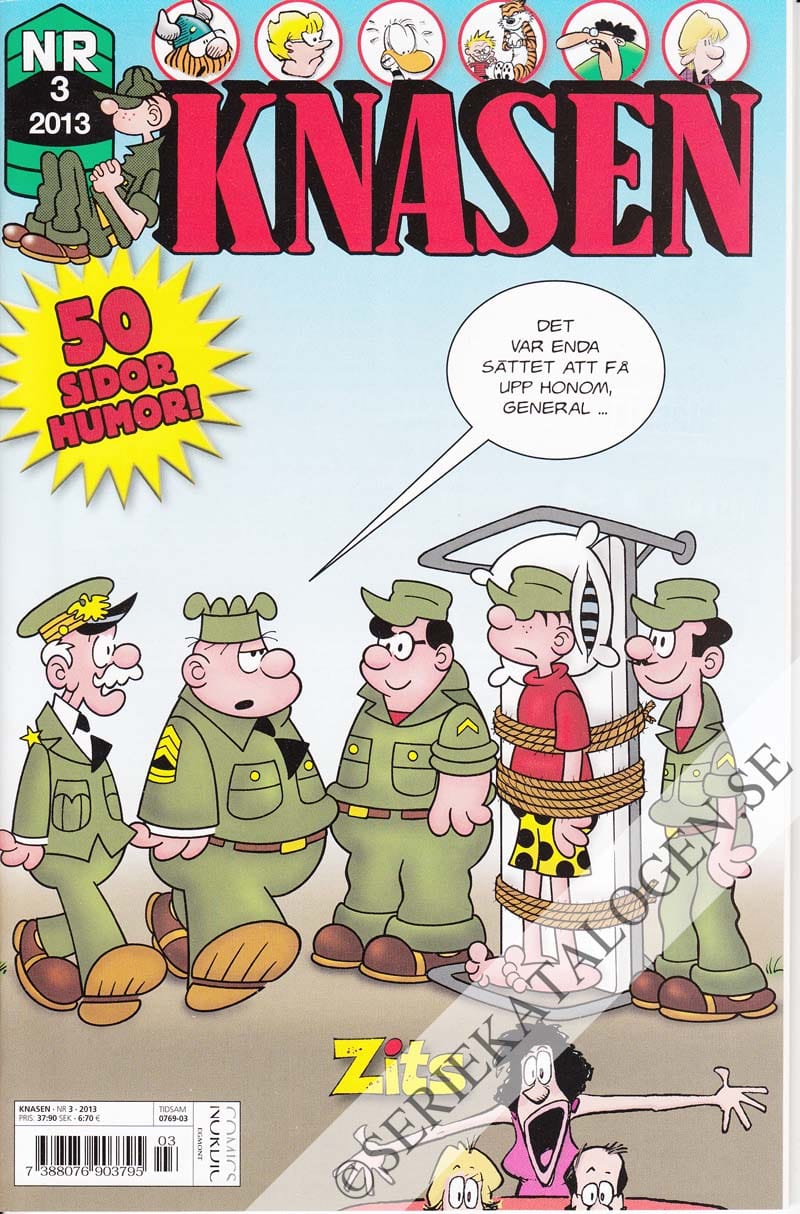 Framsida på Knasen #3 (2013)