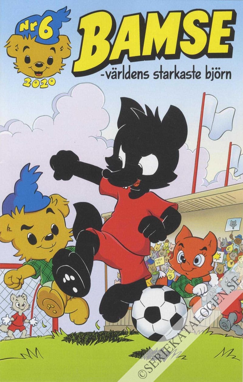Framsida på Bamse #6 (2020)
