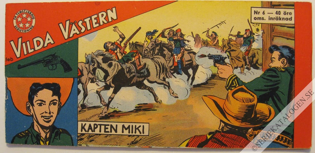 Framsida på Vilda Västern #6 (1966)