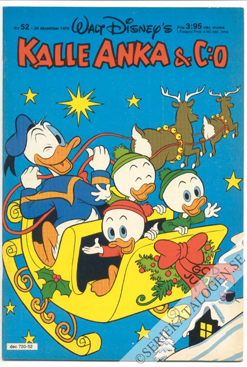 Framsida på Kalle Anka & C:o #52 (1979)