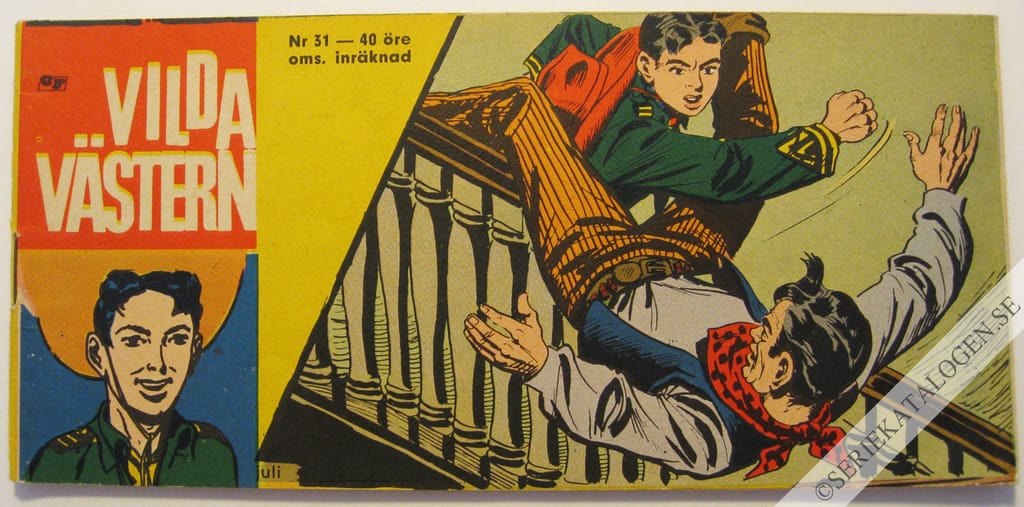 Framsida på Vilda Västern #31 (1964)