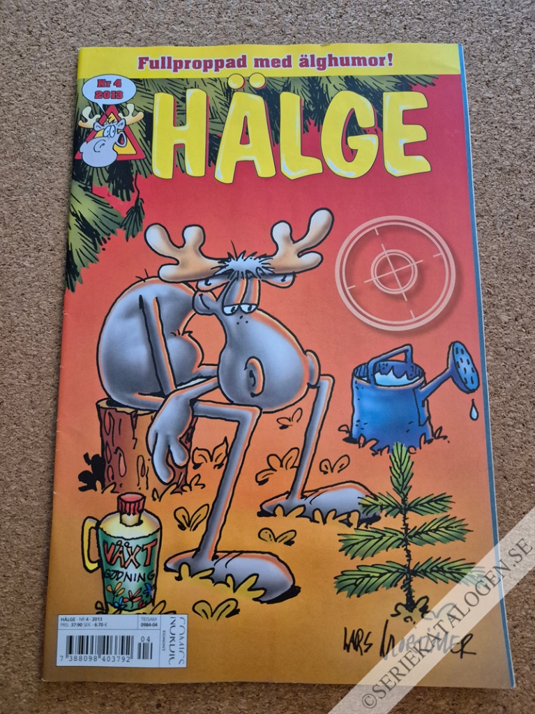 Framsida på Hälge #4 (2013)