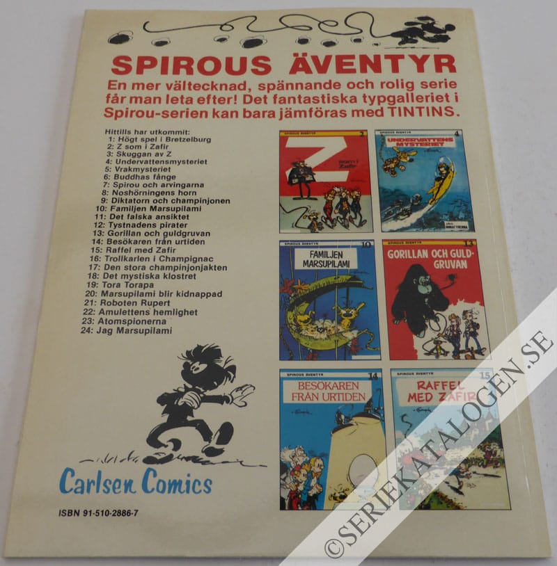 Baksida på Atomspionerna (1982)
