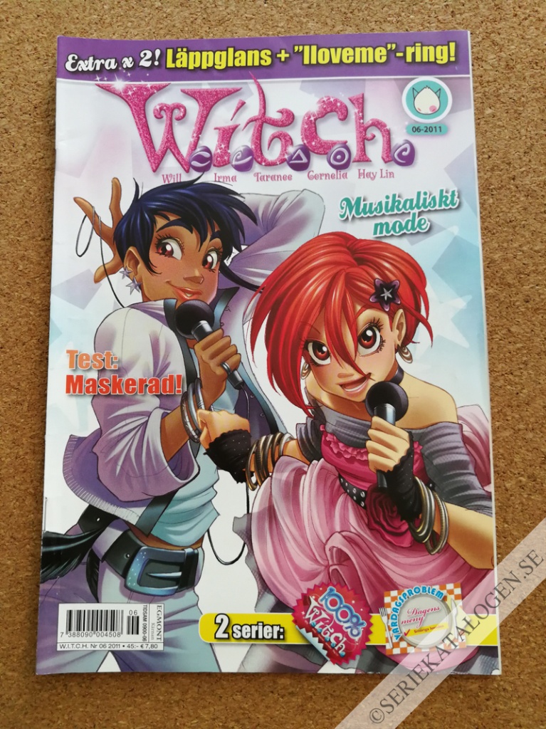 Framsida på W.i.t.c.h. #6 (2011)