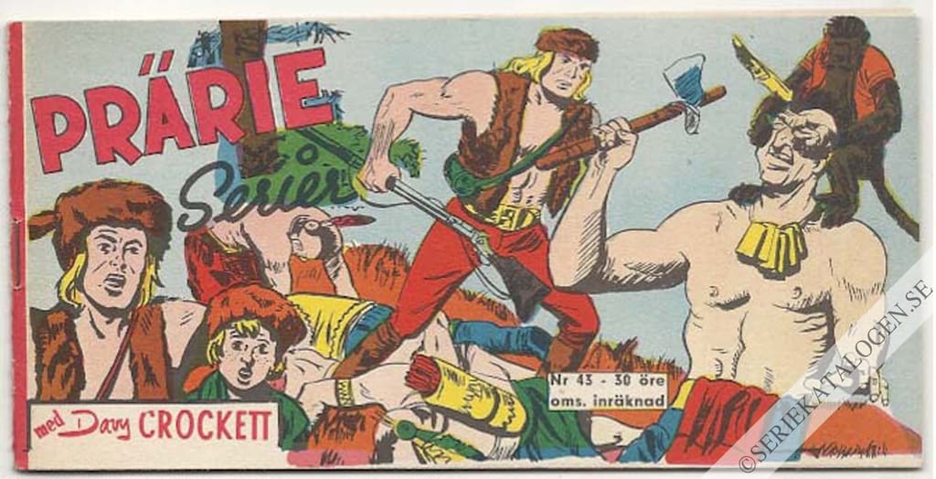 Framsida på Prärie-serier #43 (1960)