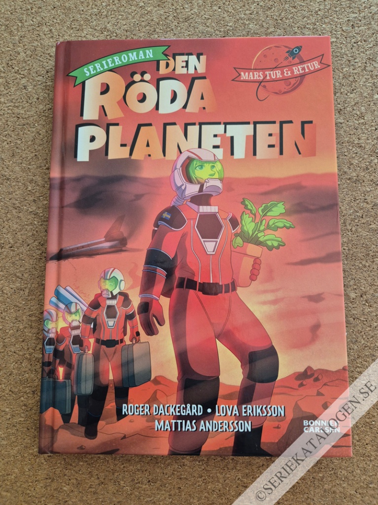 Framsida på Mars tur & retur Den röda planeten (2023)