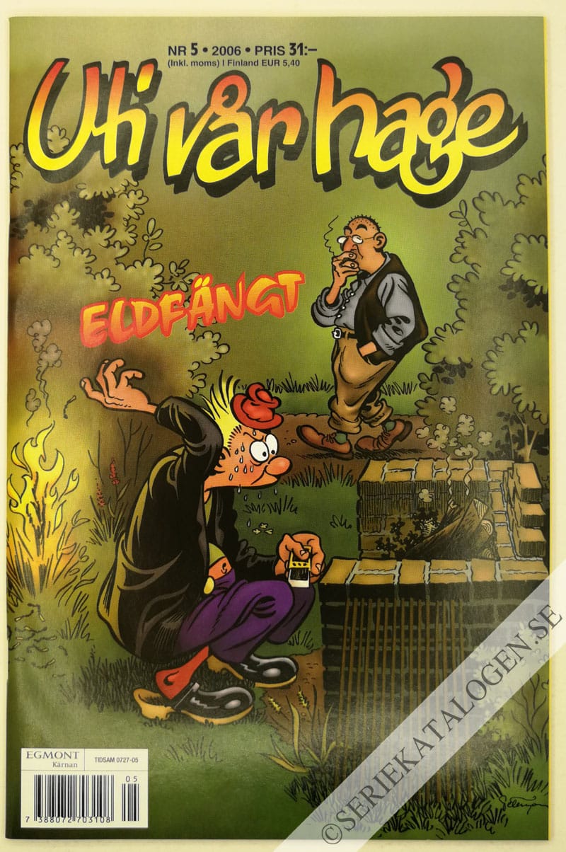 Framsida på Uti vår hage Eldfängt (2006)