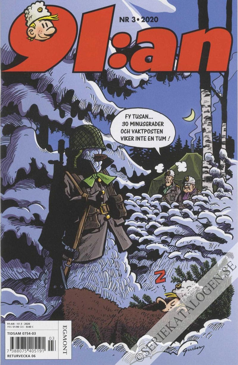 Framsida på 91:an #3 (2020)