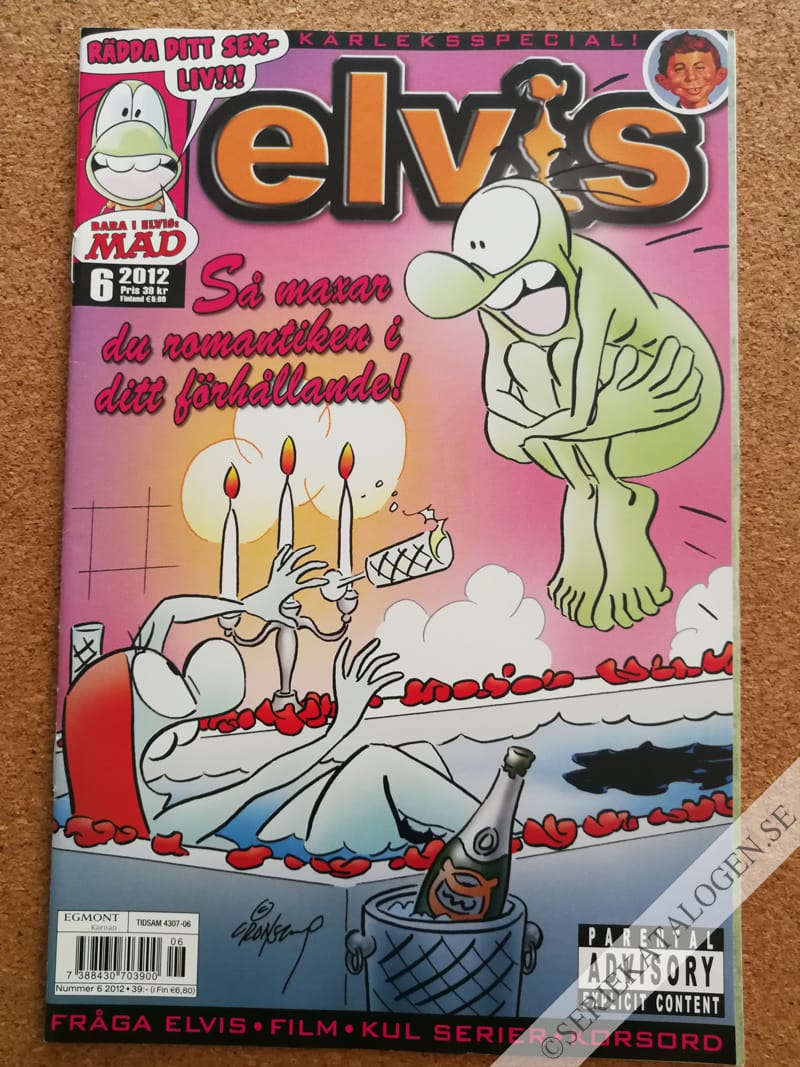 Framsida på Elvis #6 (2012)