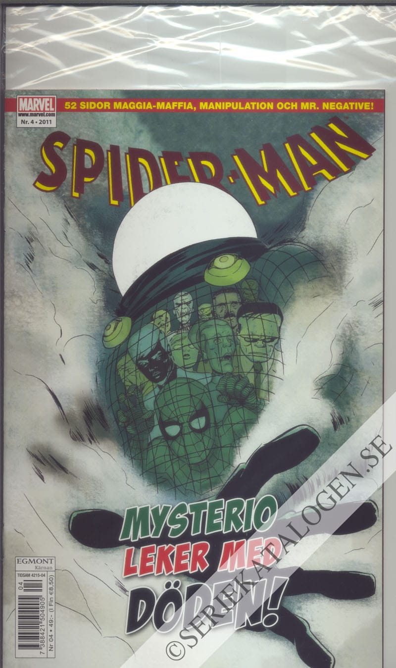 Framsida på Spider-Man #4 (2011)