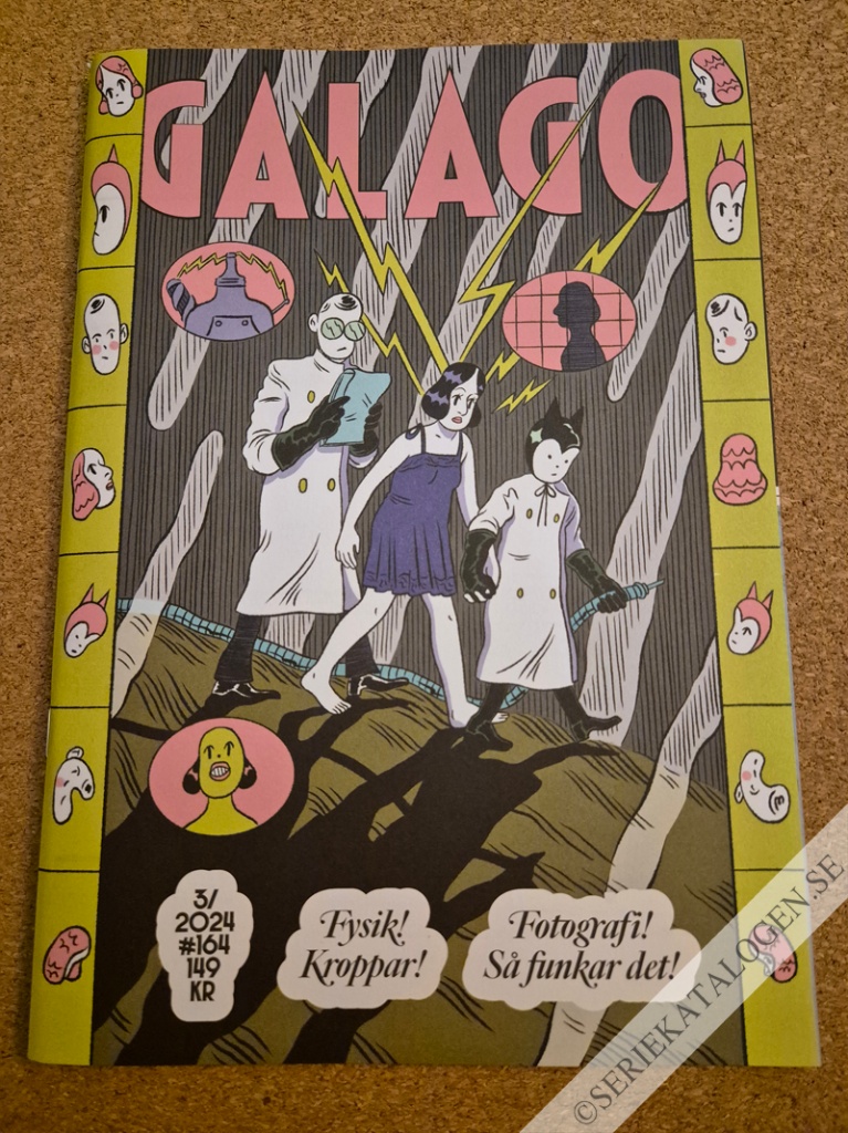 Framsida på Galago #3 (2024)