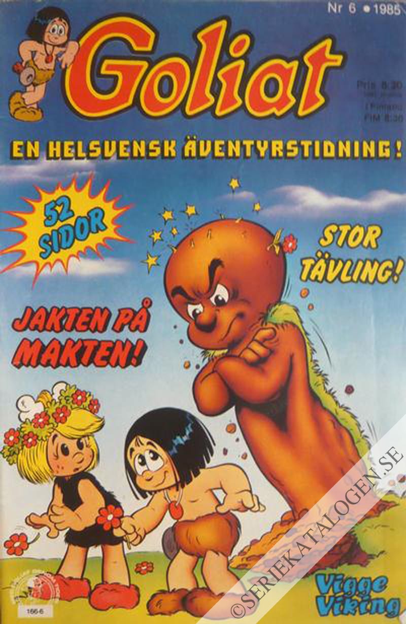 Framsida på Goliat #6 (1985)
