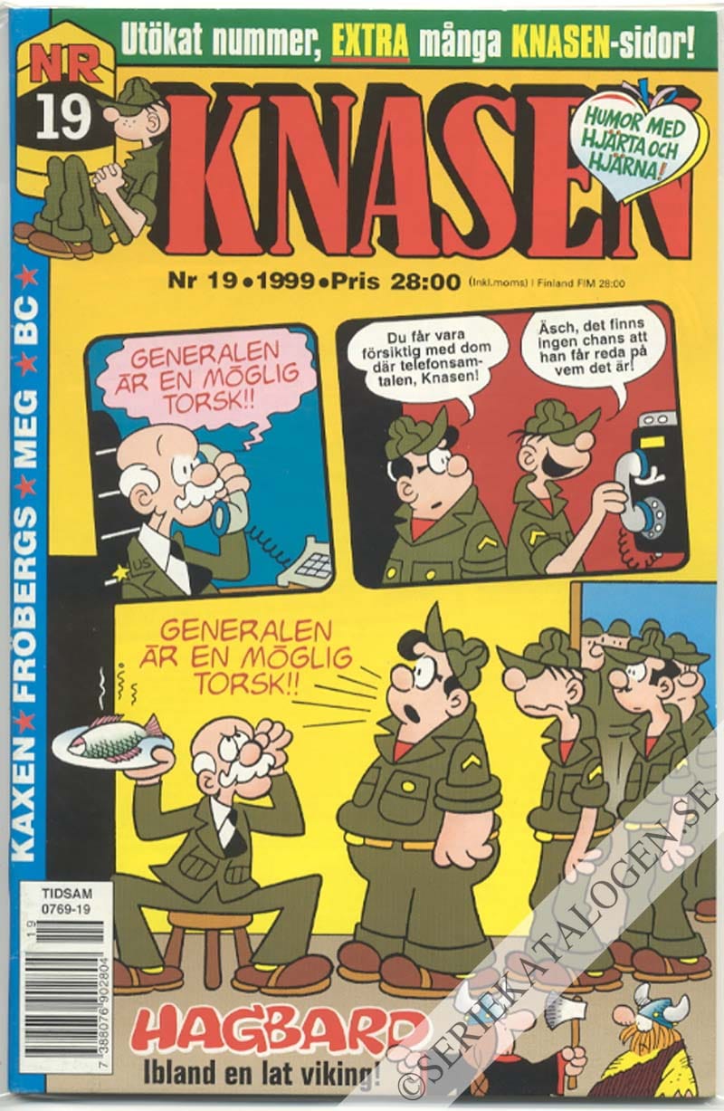 Framsida på Knasen #19 (1999)