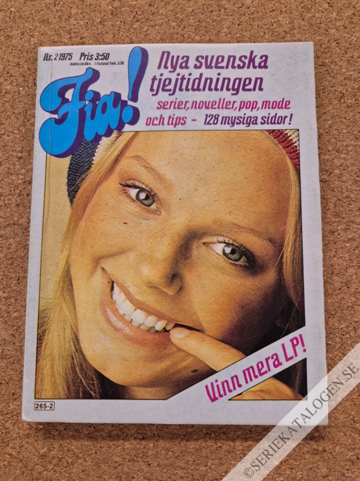 Framsida på Fia! #2 (1975)