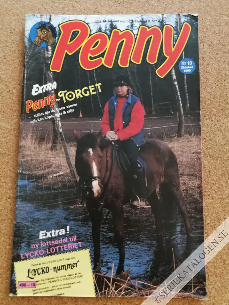 Framsida på Penny #10 (1989)