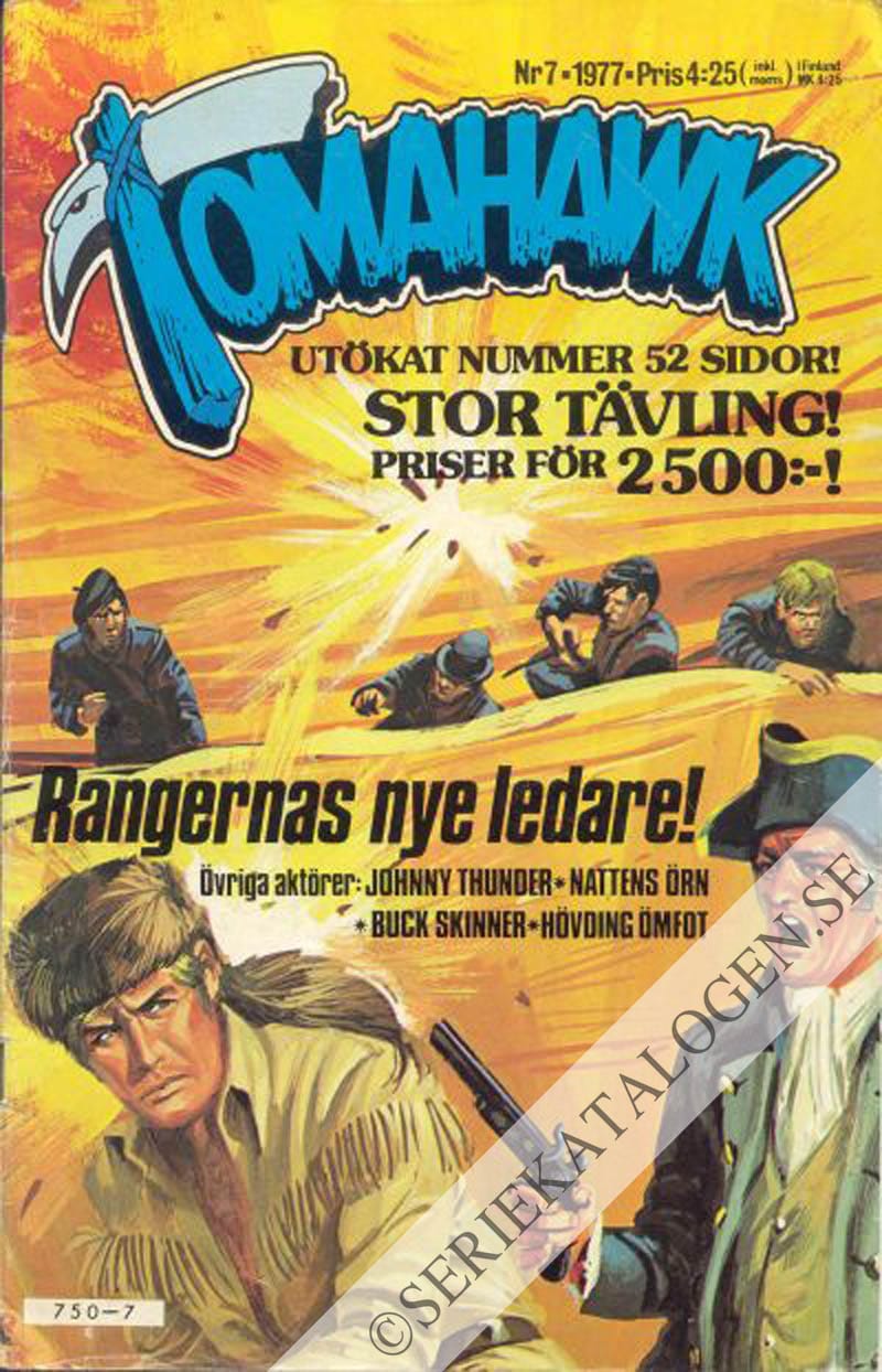 Framsida på Tomahawk #7 (1977)