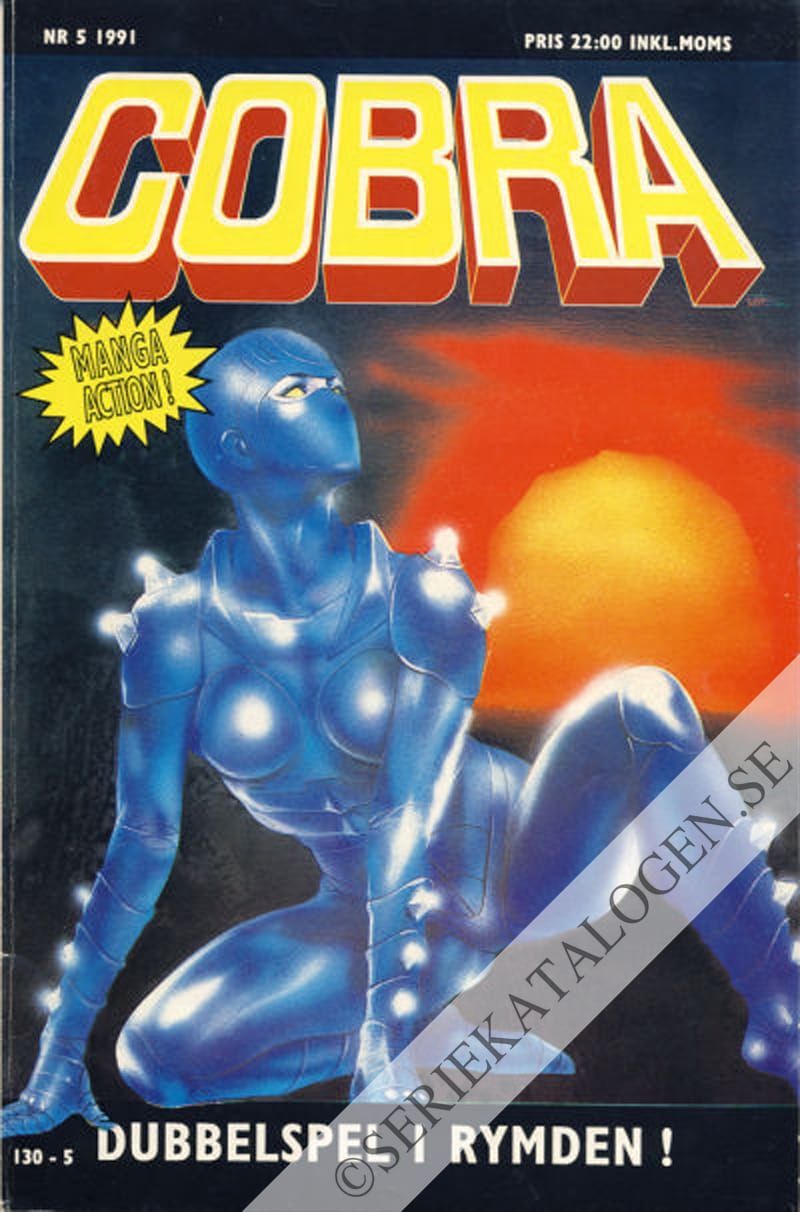 Framsida på Cobra #5 (1991)