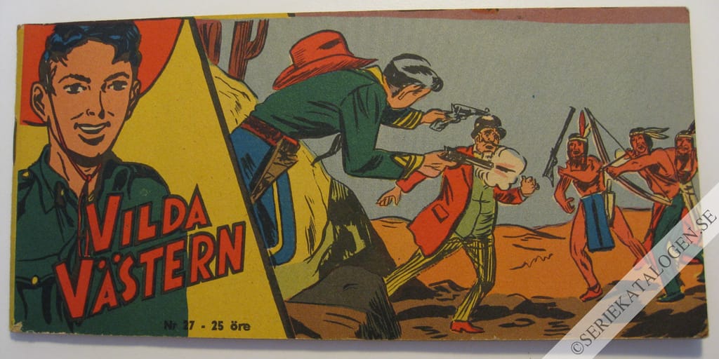 Framsida på Vilda Västern #27 (1959)