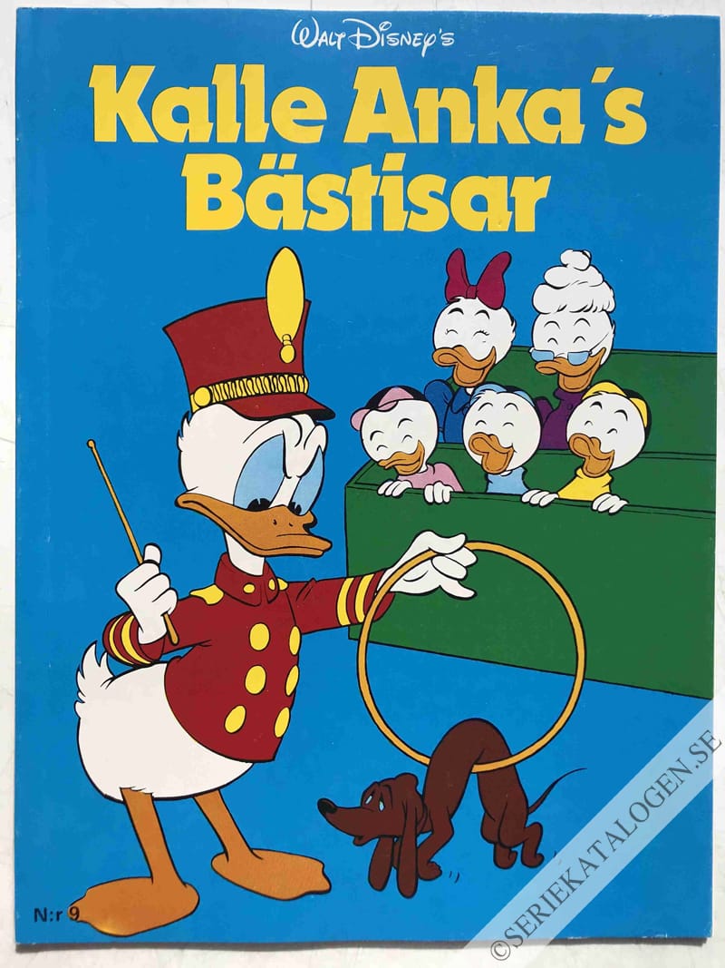 Framsida på Kalle Ankas bästisar #9 (1978)