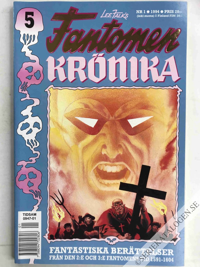 Framsida på Fantomen Krönika #1 (1994)