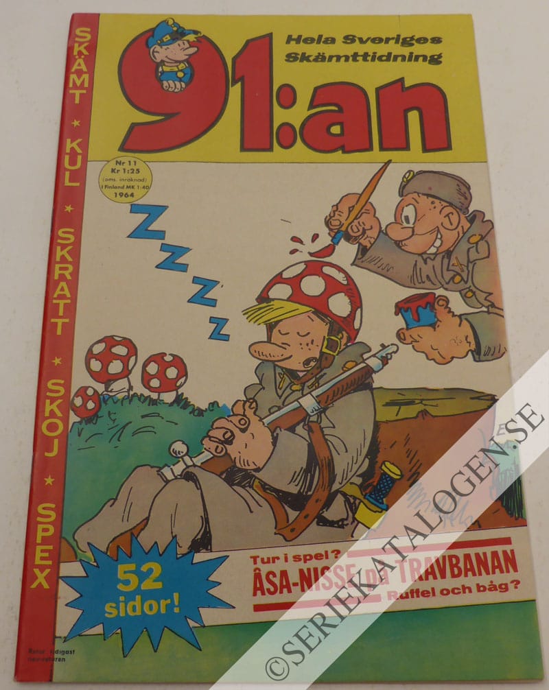 Framsida på 91:an #11 (1964)