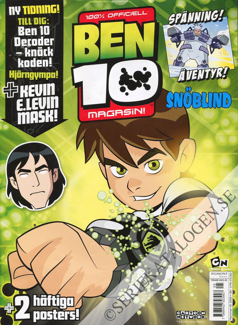 Framsida på Ben 10 magasin! #5 (2009)