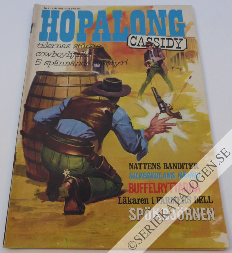Framsida på Hopalong Cassidy #4 (1964)