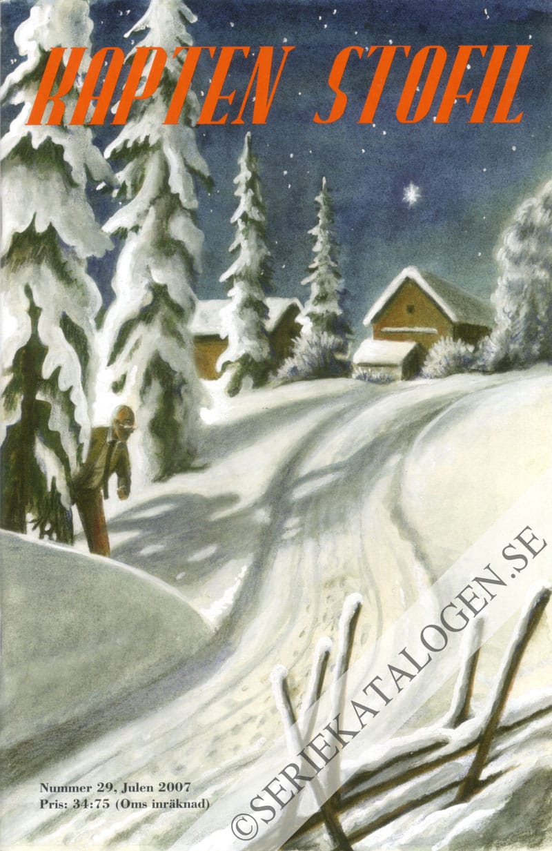 Framsida på Kapten Stofil #29 (2007)